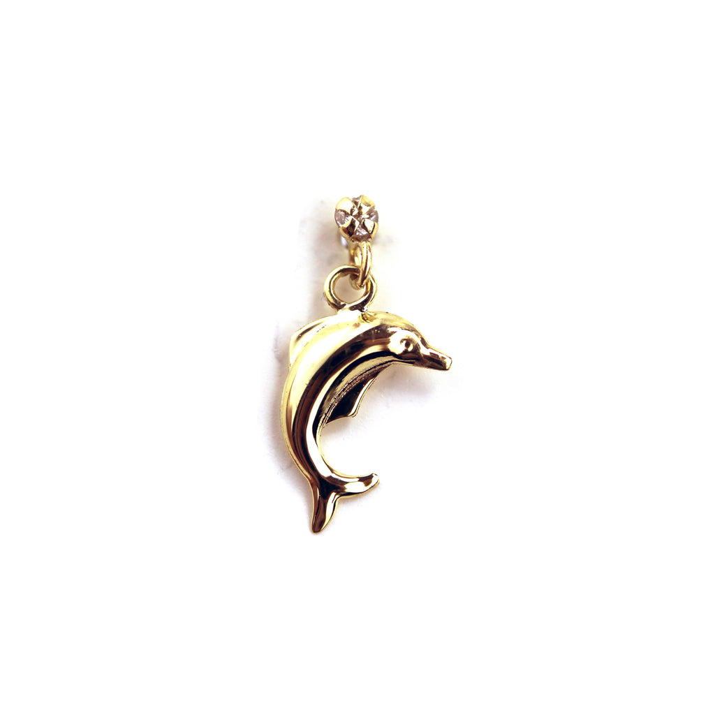 Dorathea Diamond Yellow Gold Nail Stud