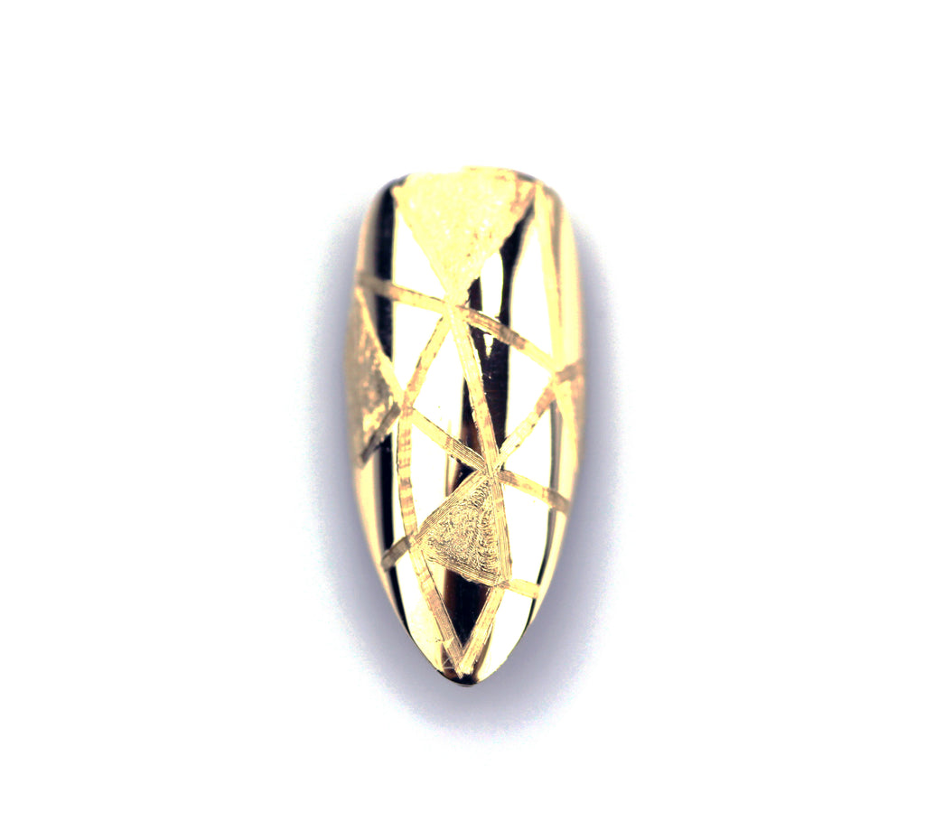 Gia Long Pointy Yellow Gold Nail