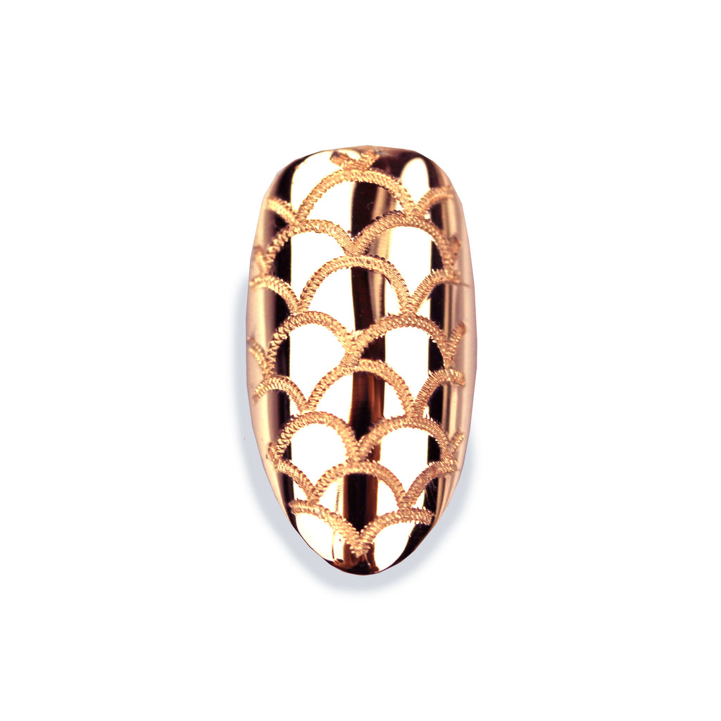 Melina Pointy Rose Gold Nail