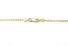 Brown Sapphire Necklace in 14K Yellow Gold