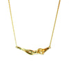 Athena 18K Gold Small Necklace with Diamond