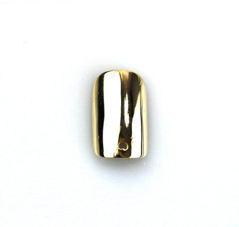 Square Yellow Gold Nail with Hole